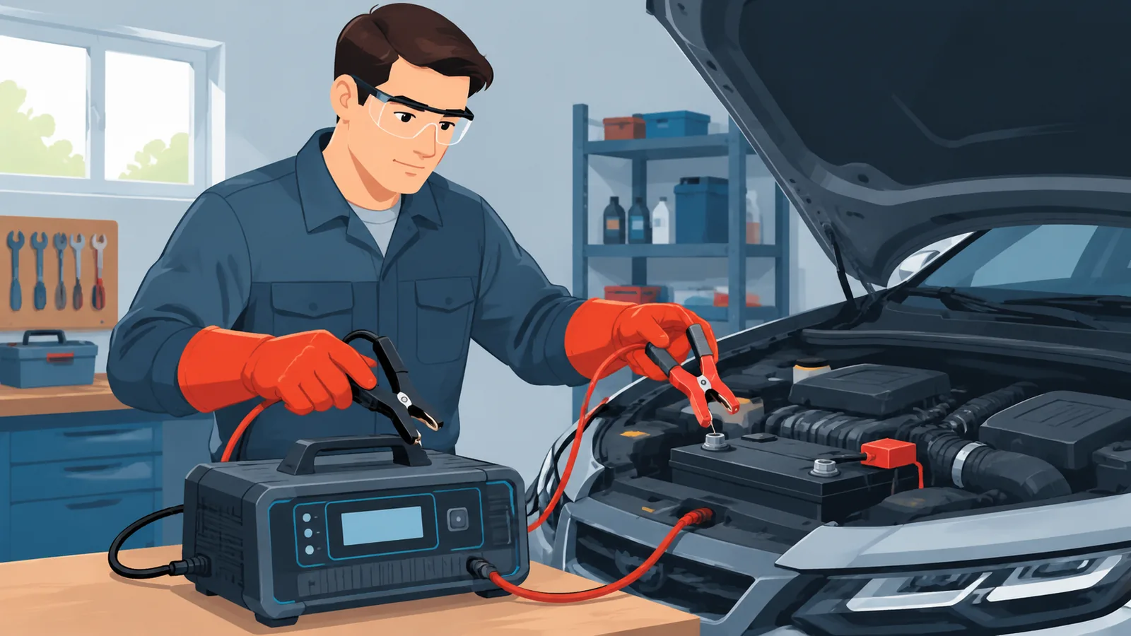 Chuẩn Bị Trước Khi Sạc Pin