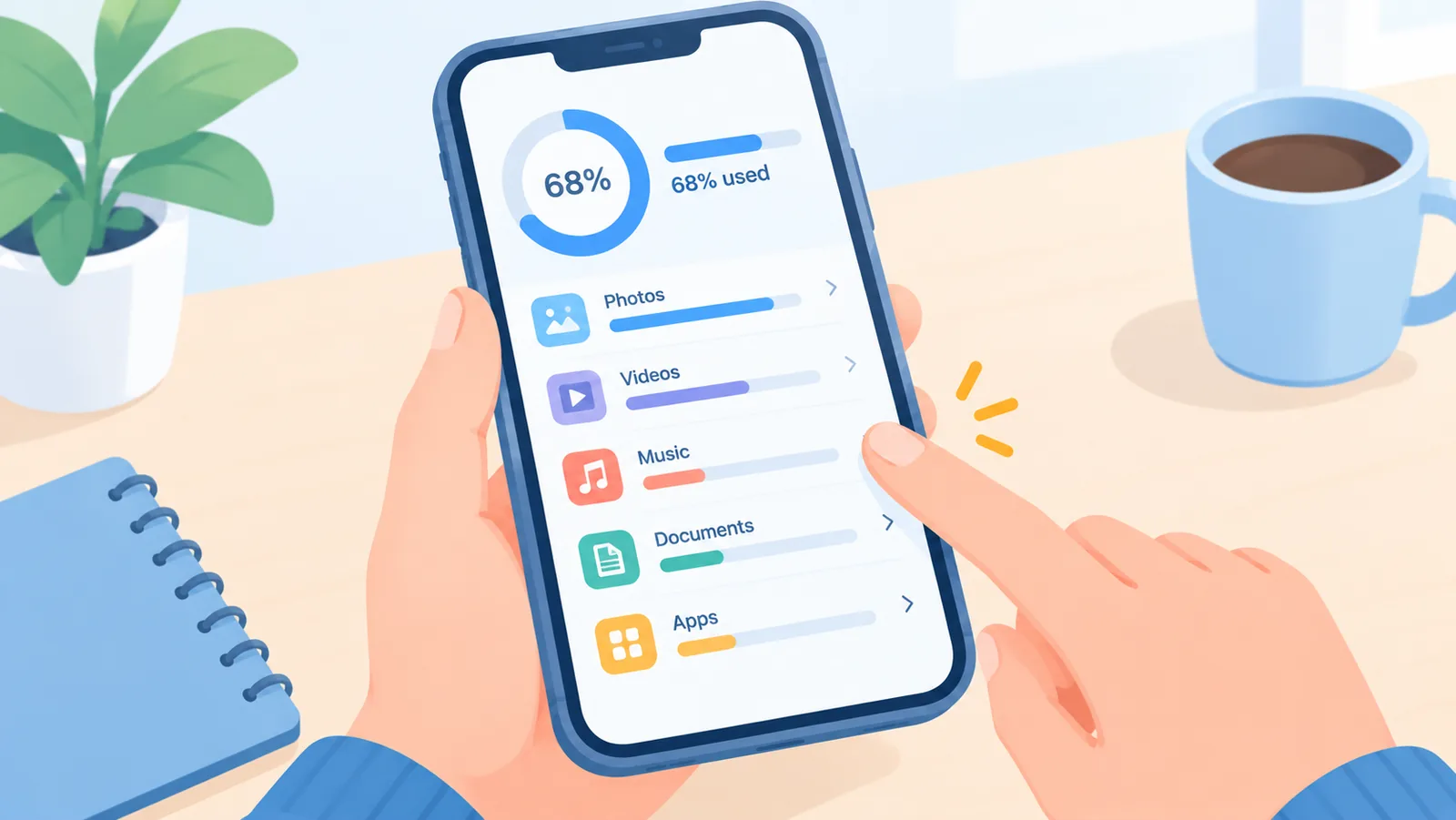 Kiểm tra dung lượng lưu trữ iCloud đã sử dụng