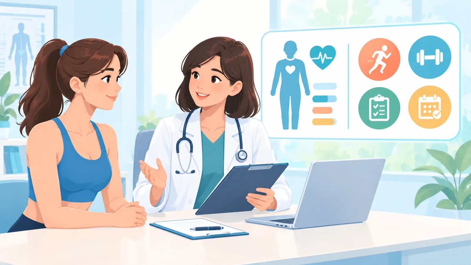 Người tập squat tại nhà không cần dụng cụ