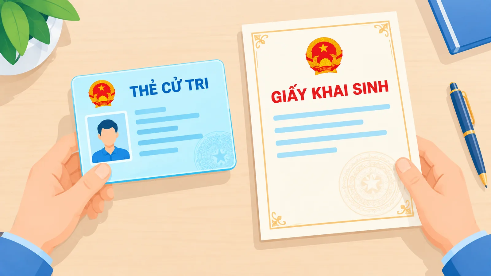 So sánh hai cách liên hệ để xử lý sai sót trên thẻ cử tri