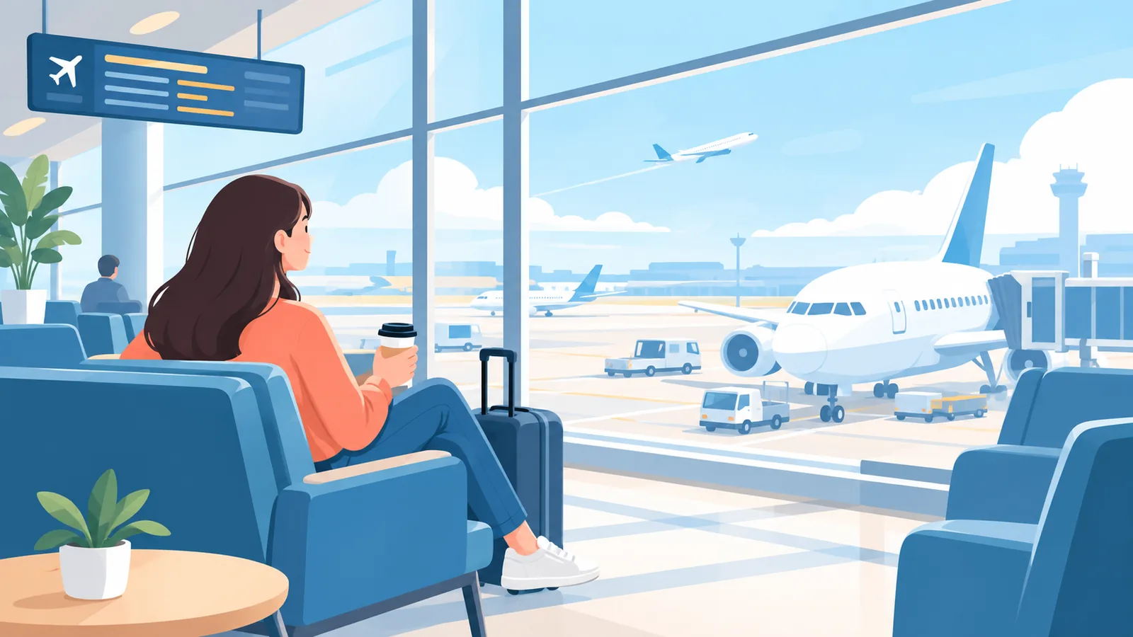 Phòng chờ sân bay dành cho chủ thẻ tín dụng cao cấp