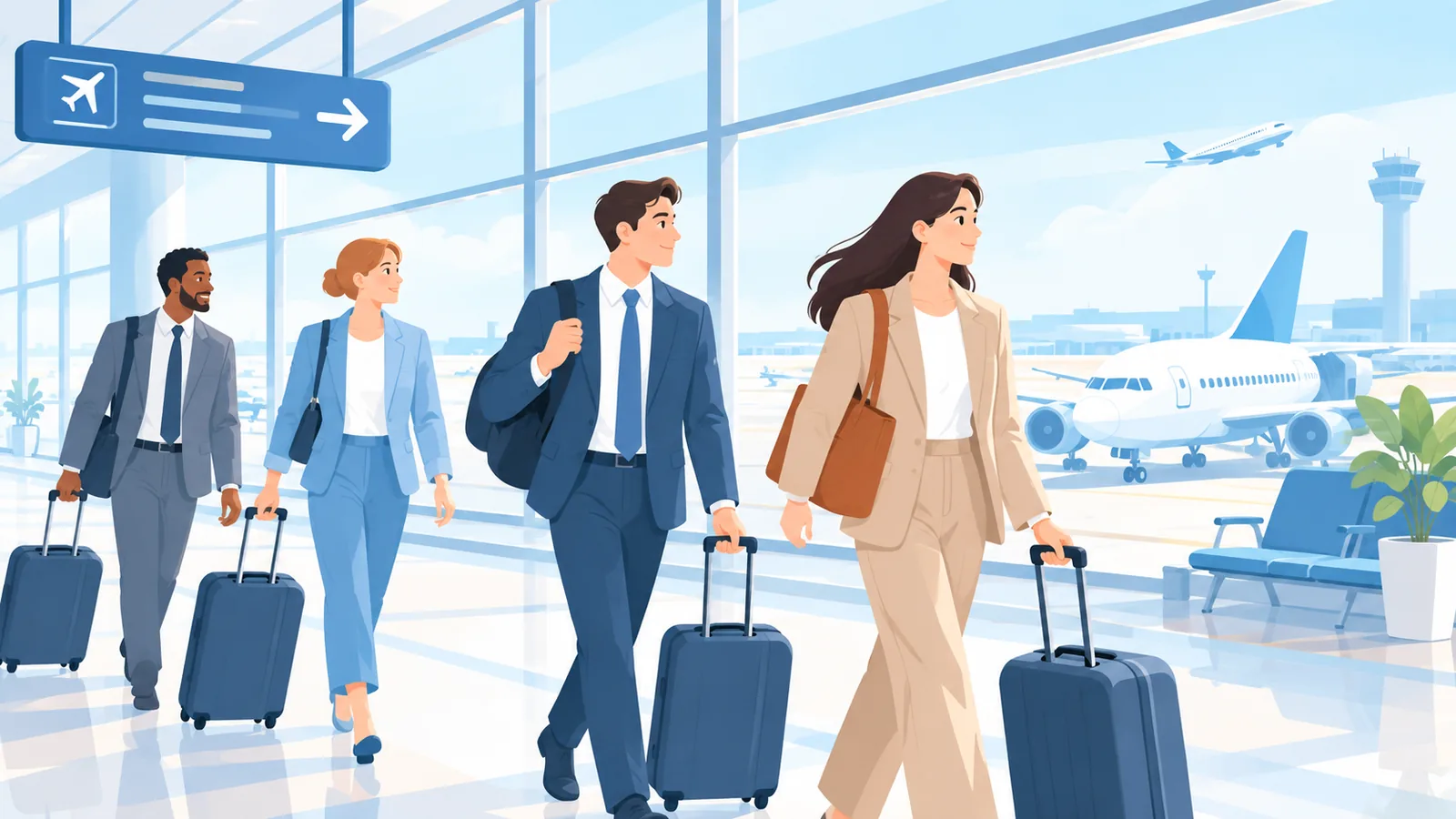 Người đi công tác thường xuyên sử dụng thẻ cao cấp