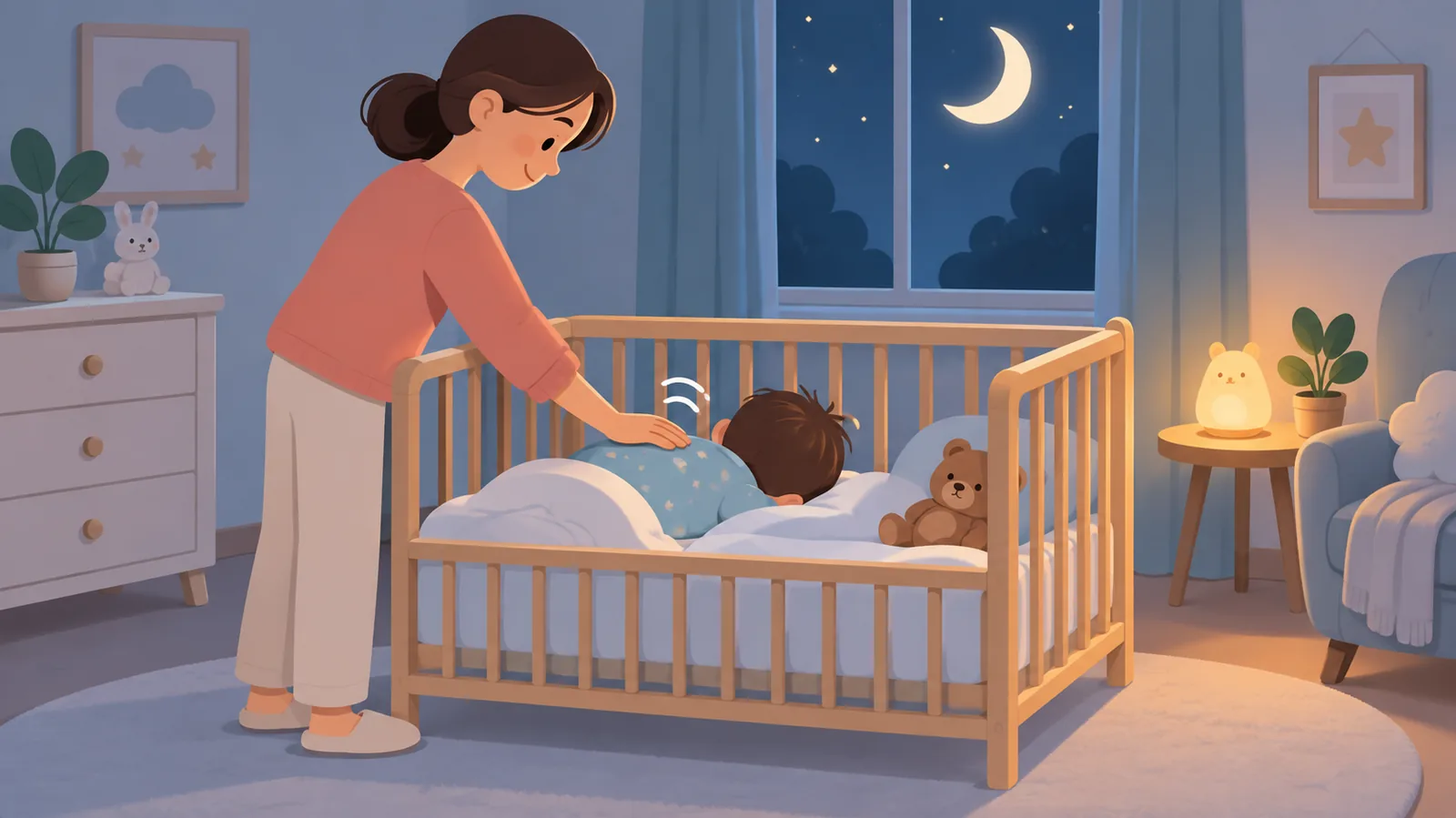 شخص يتمشى في الحديقة عند الغروب