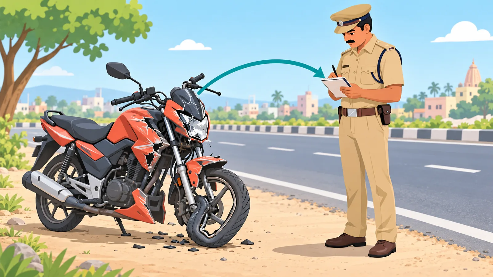 ল্যাপটপে স্তরবিন্যস্ত আউটলাইন তালিকা