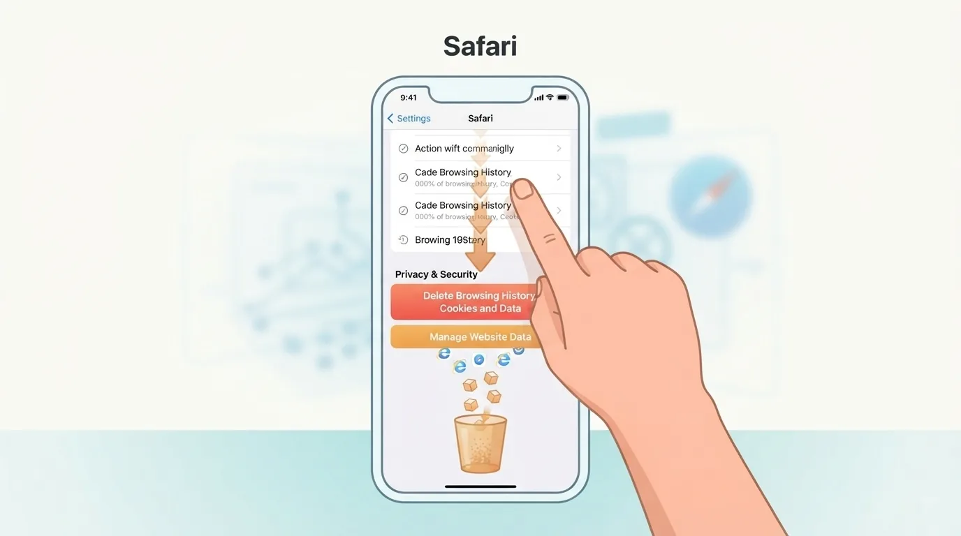 设置中的 Safari 选项