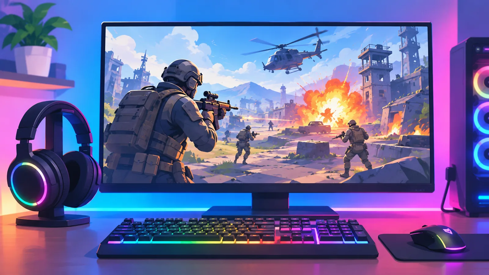 Mehrspieler-Shooter am Gaming-PC