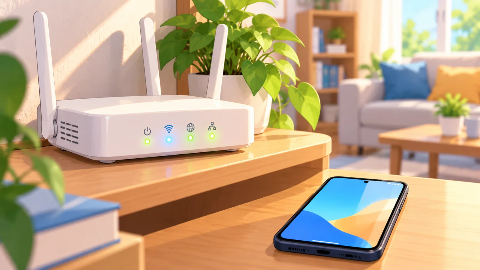 WLAN-Router für stabiles Spielen