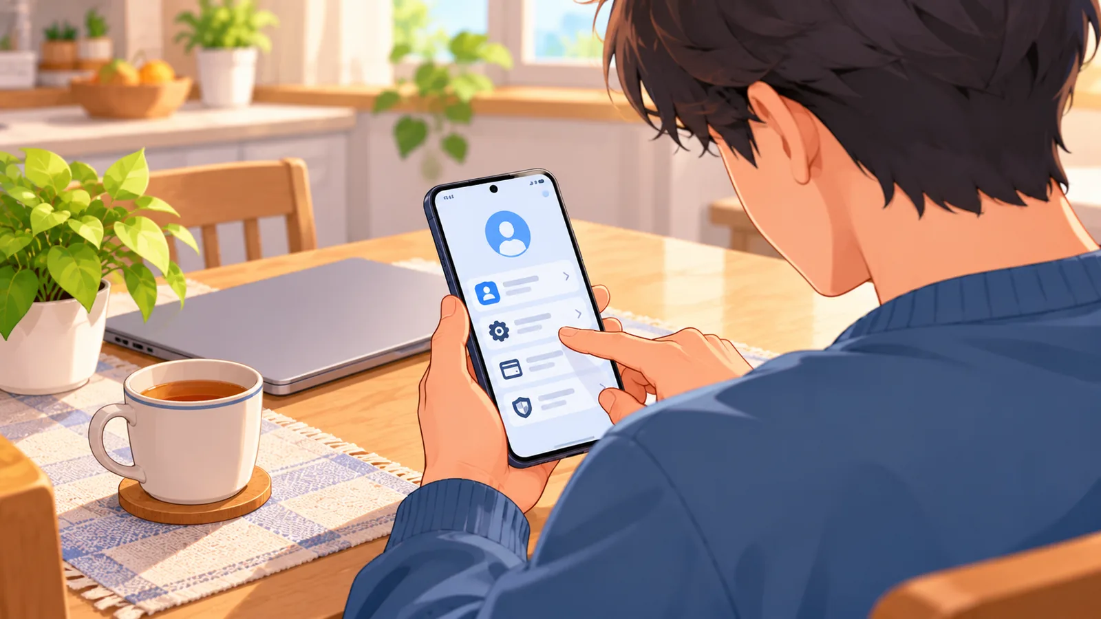Spieleübersicht auf dem Smartphone durchsuchen