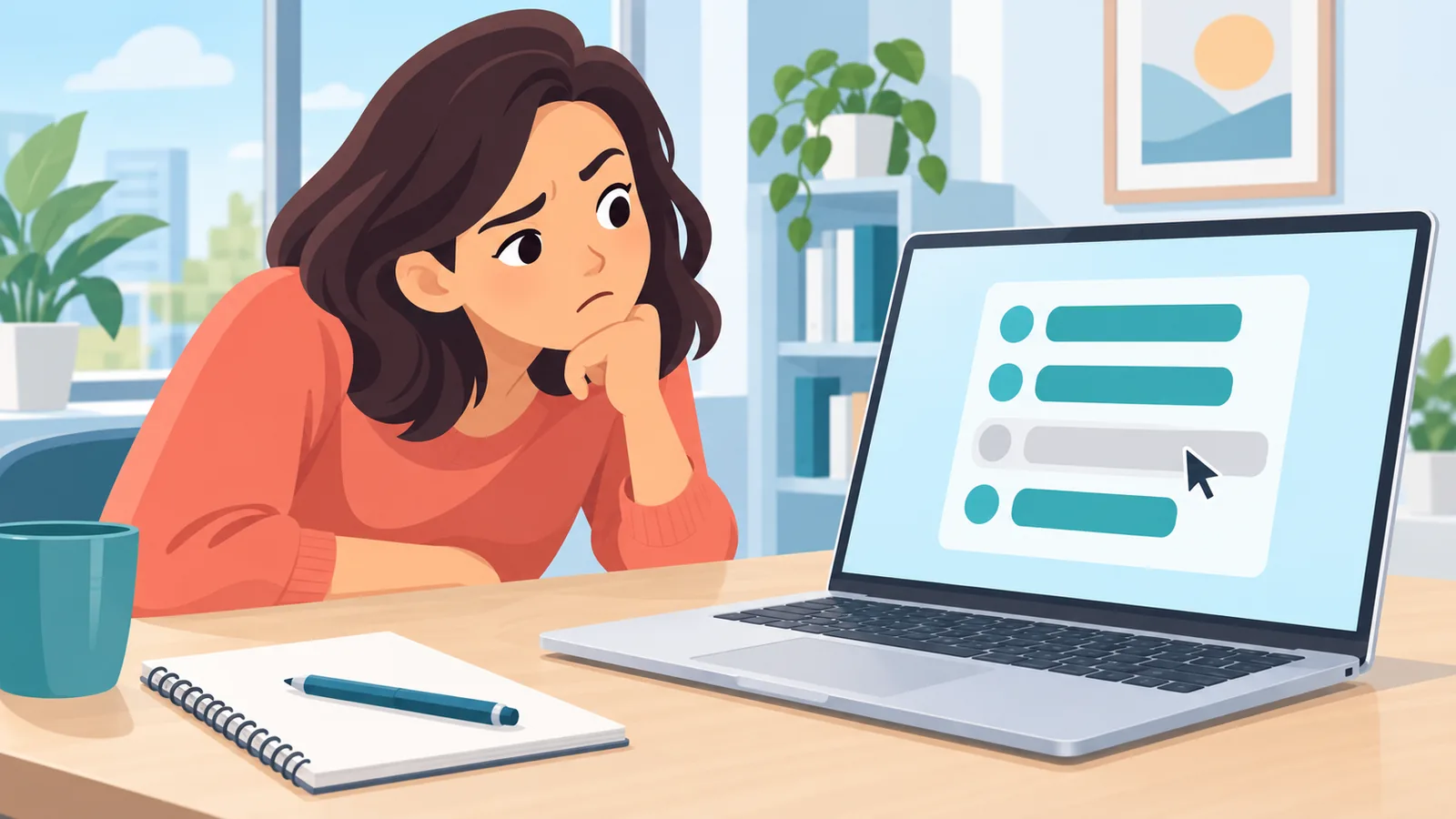 Person puzzled by a dimmed menu item on a MacBook