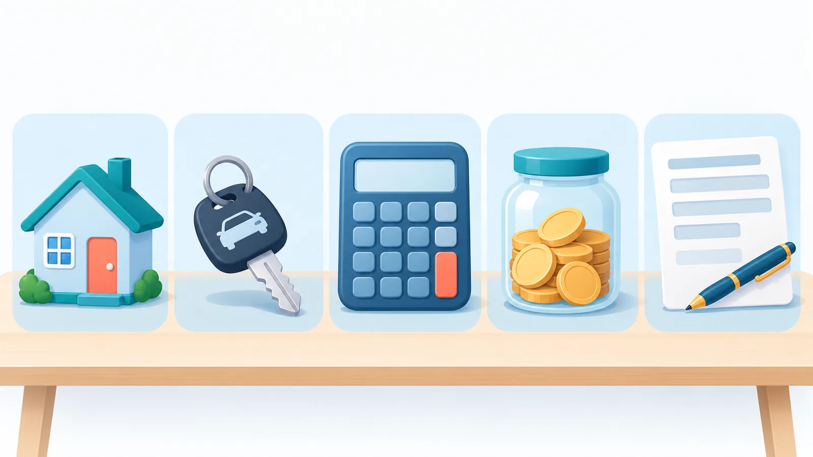 Objects representing different types of loans