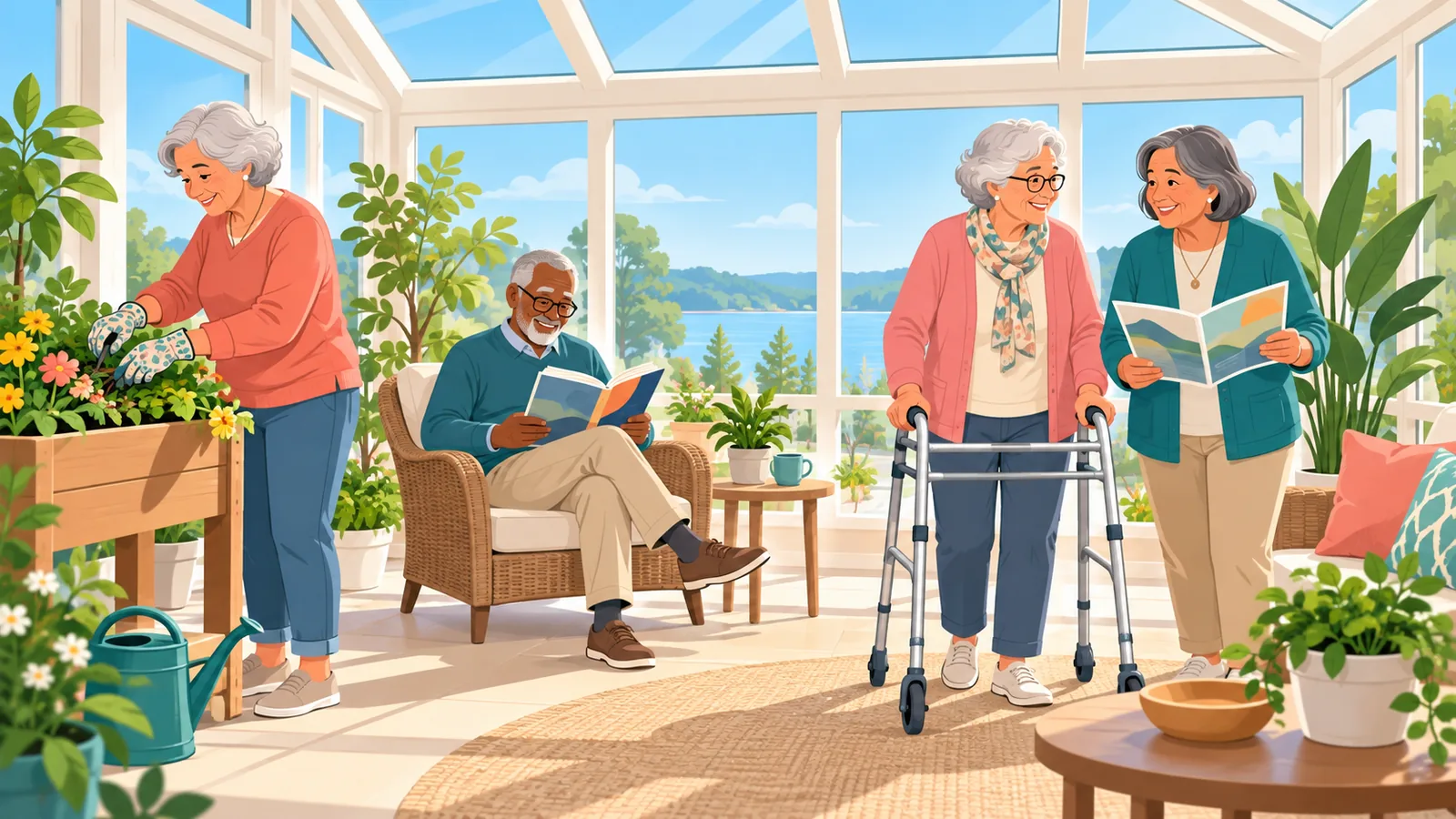 Different retiree lifestyles and care needs