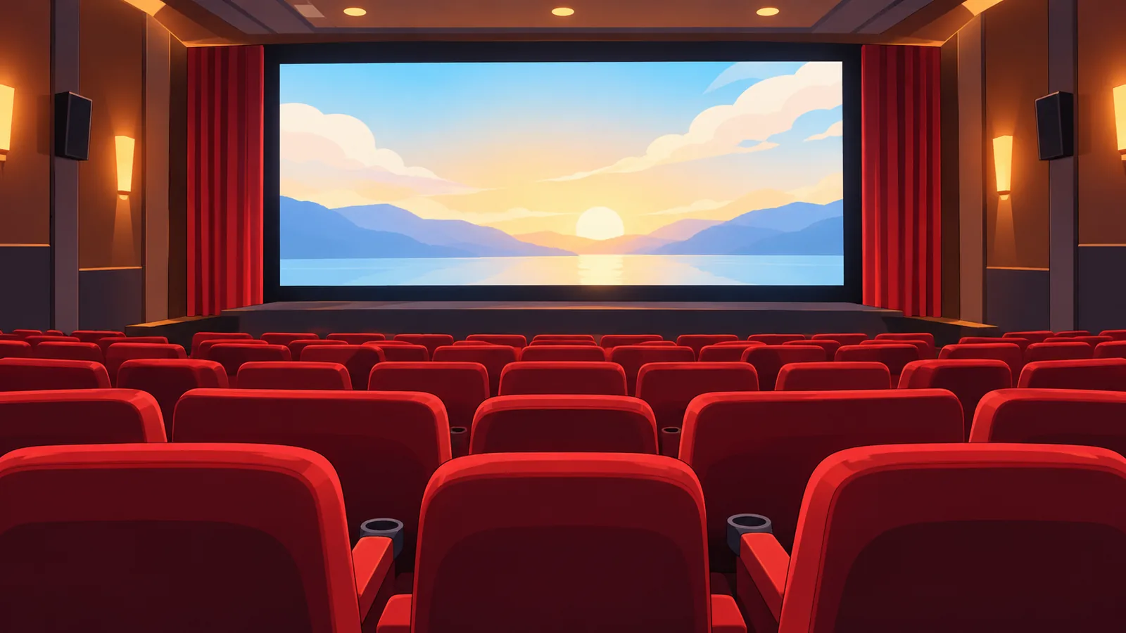 Persona eligiendo entre dos películas de drama frente a una estantería de discos