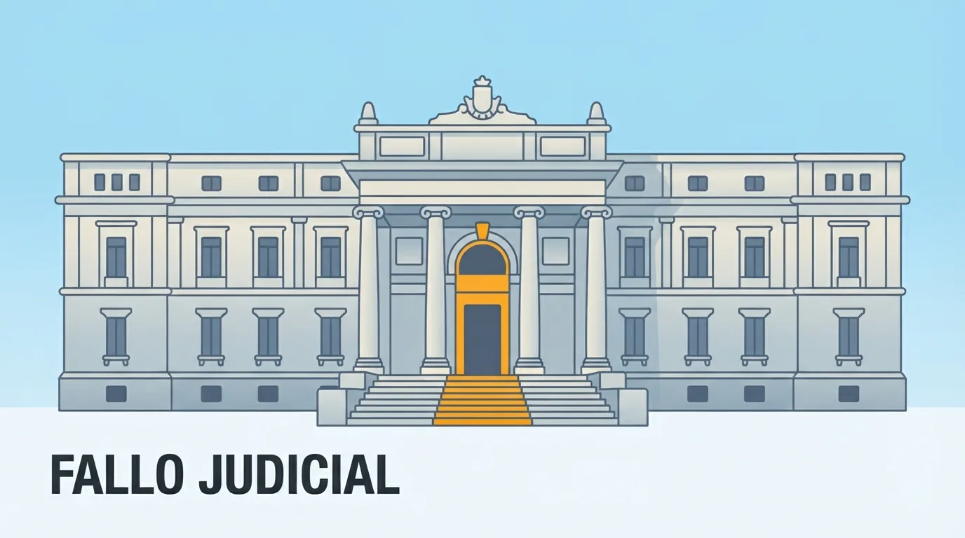 Fachada del edificio del Tribunal Supremo en Madrid a plena luz del día