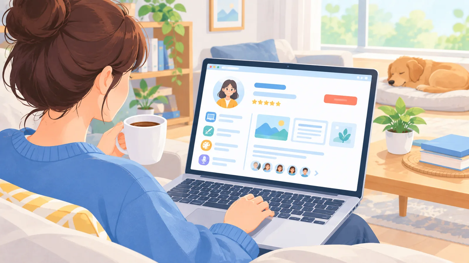 Equipo básico para trabajar online desde casa