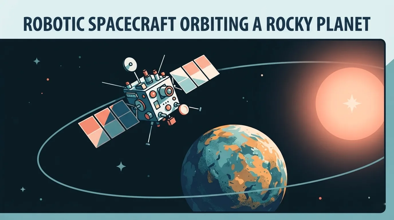 Spacecraft na umiikot sa isang planeta