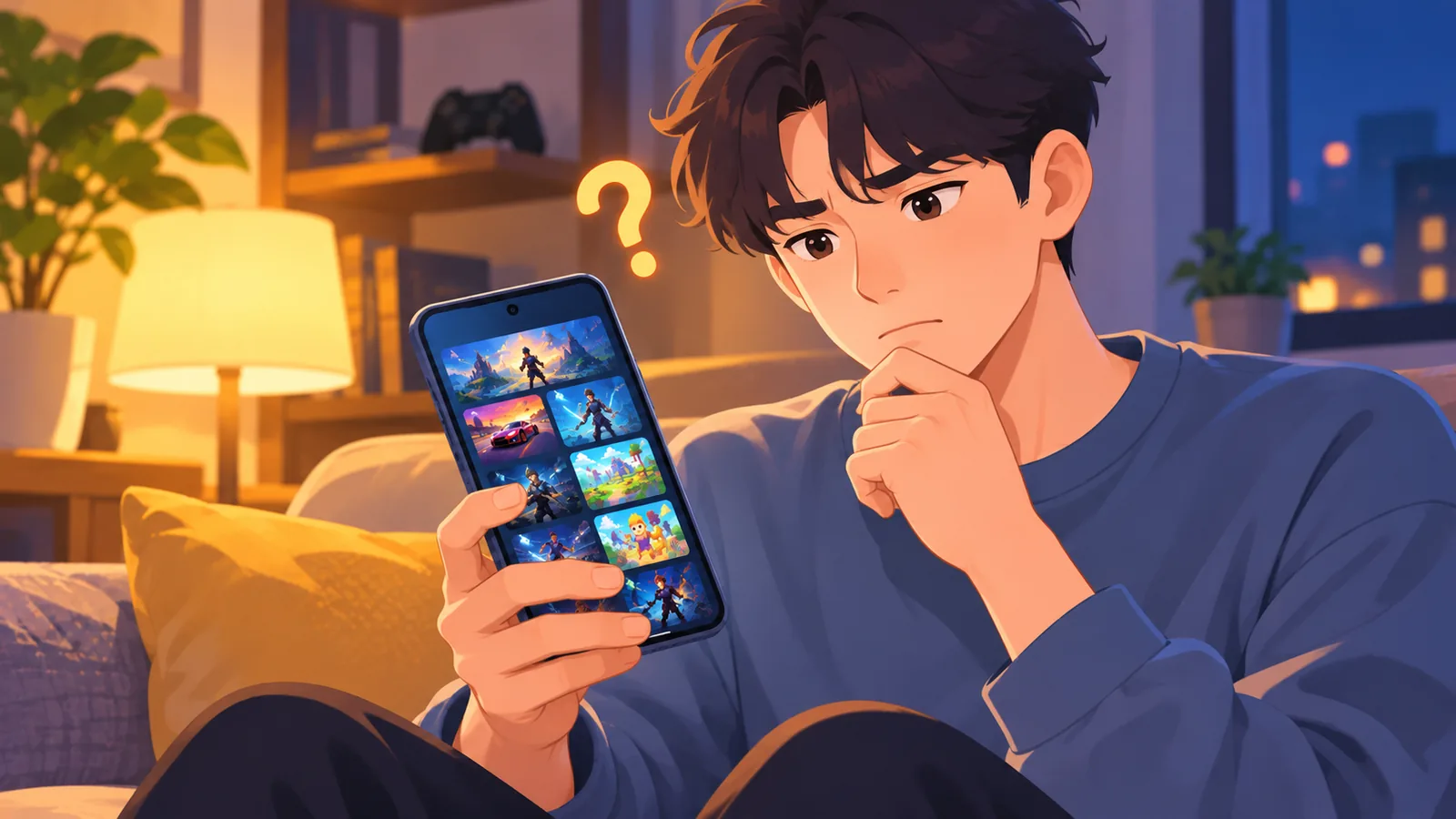 Paghahambing ng touch controls sa phone at controller