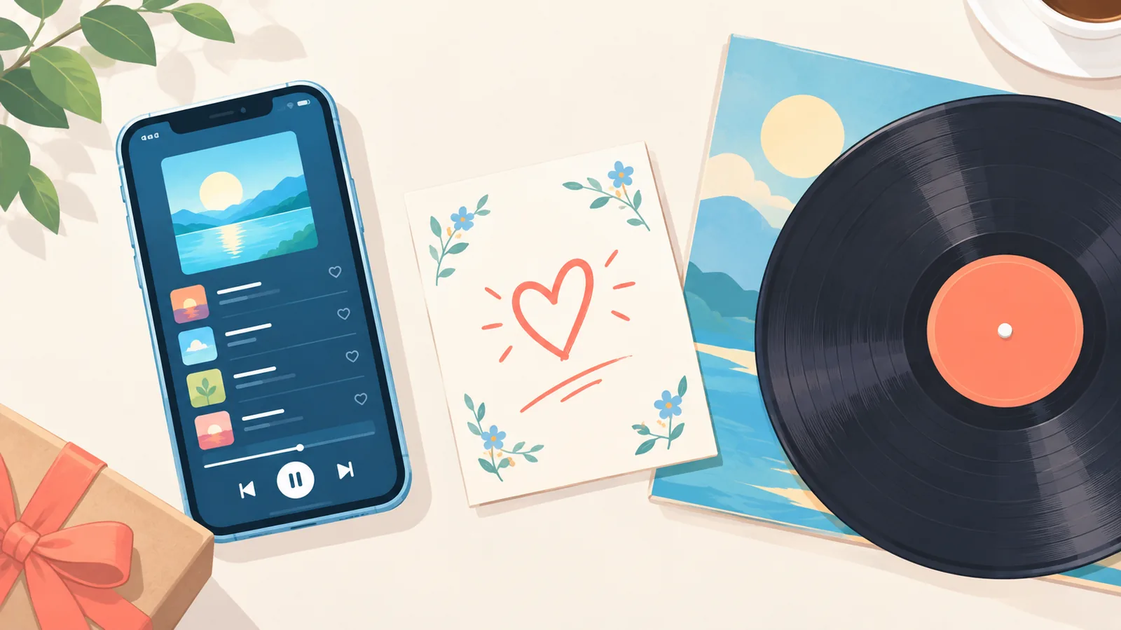 Tatlong paraan ng paghahandog ng kanta: playlist, sulat, at vinyl