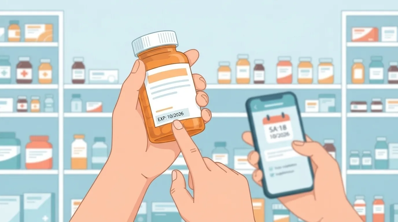 Pagsusuri ng expiry date ng bote bago bumili