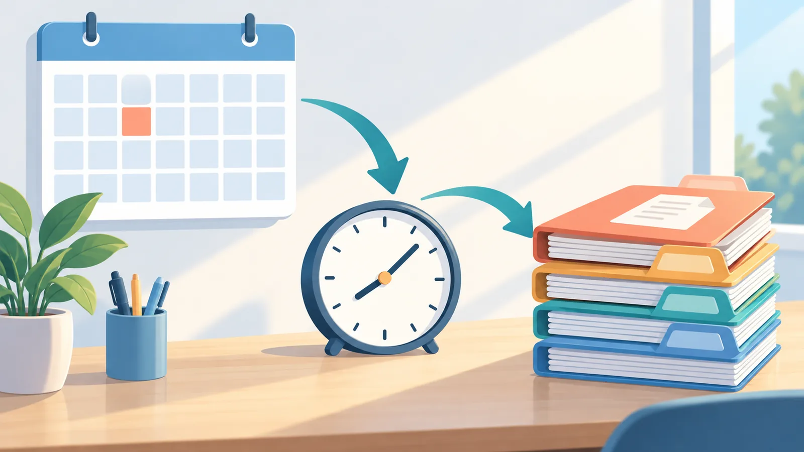 Calendrier et dossiers de demandes illustrant le respect des délais