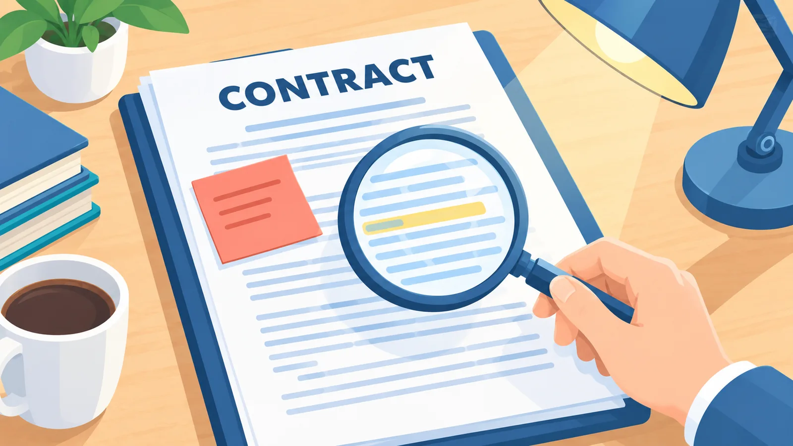 Signaux d'alerte dans un contrat d'honoraires