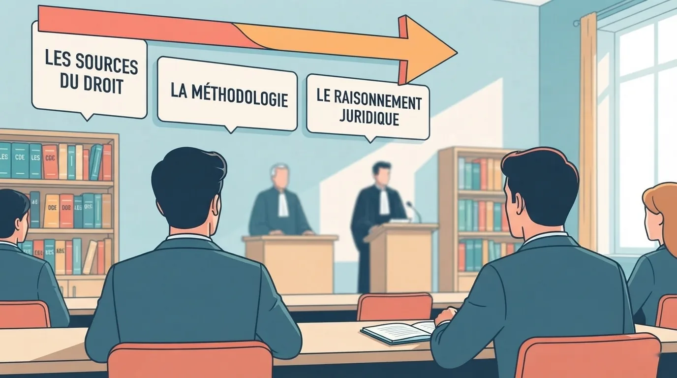 Étudiants en droit suivant une formation spécialisée