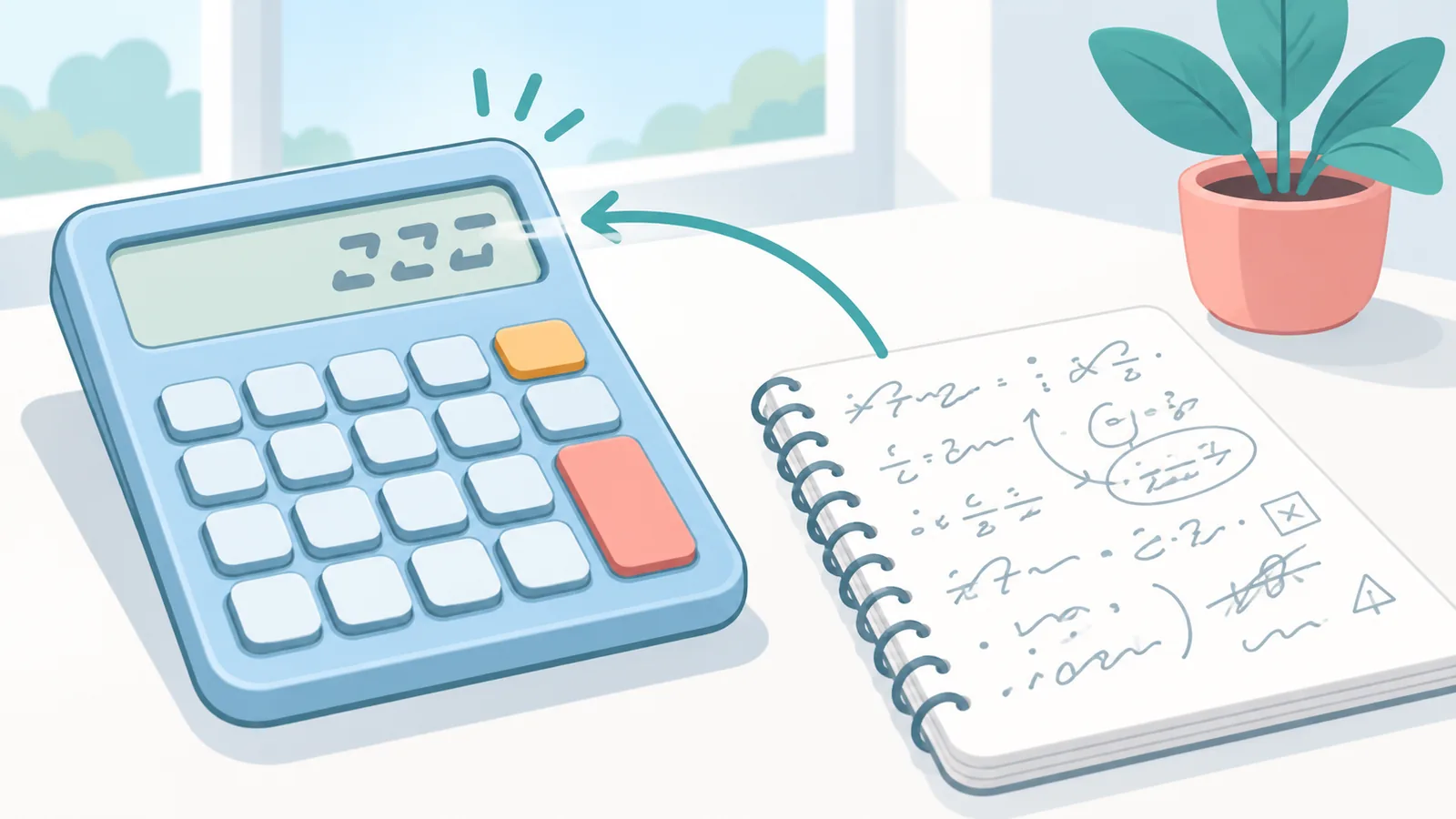 Calculatrice et bloc-notes pour estimer l’économie réelle d’une déduction