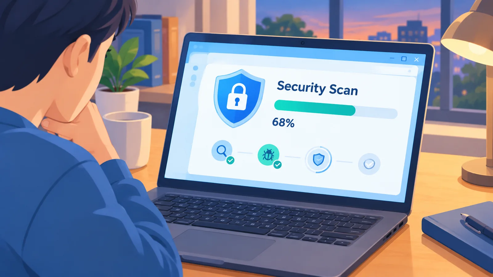 Windows Security से पूरा स्कैन