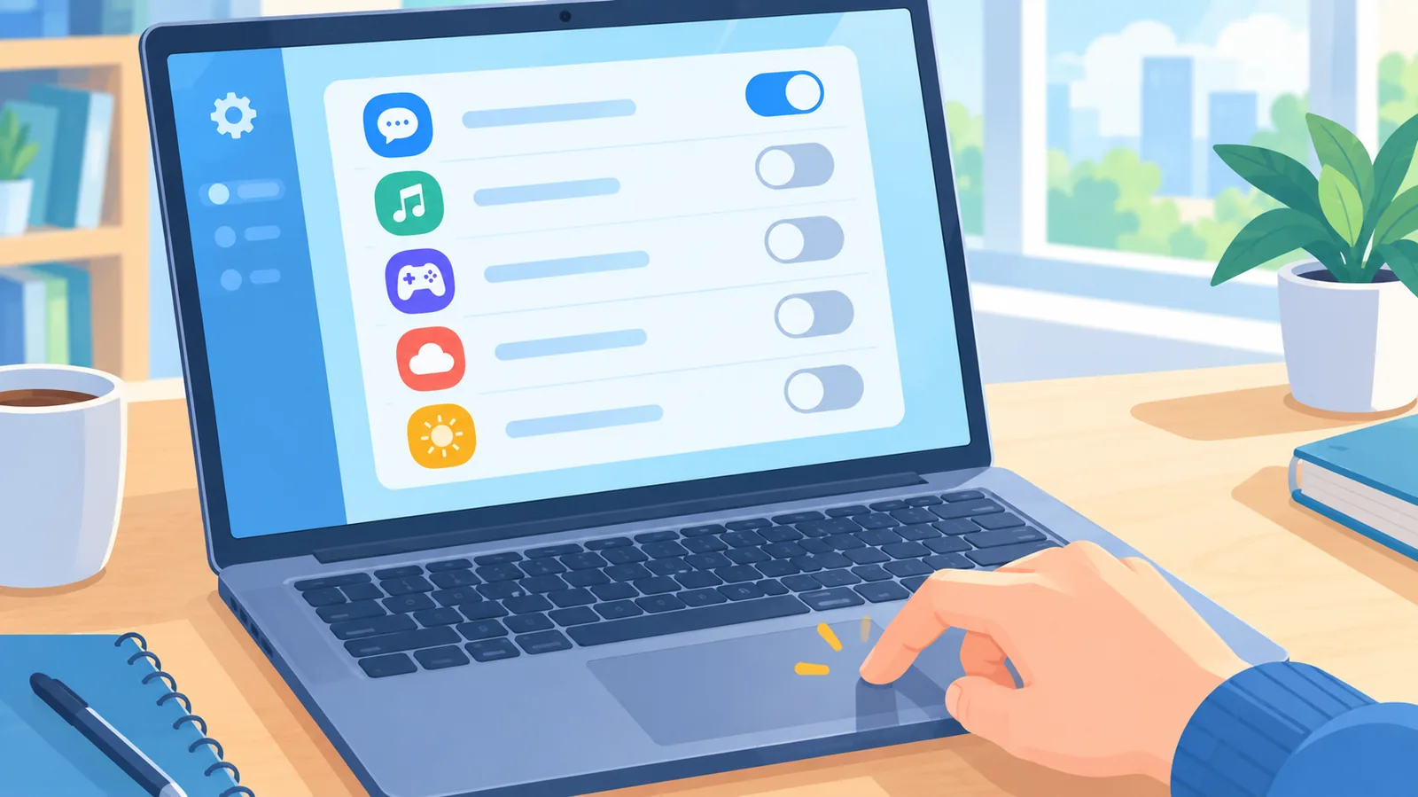 Daftar aplikasi startup yang dinonaktifkan di laptop