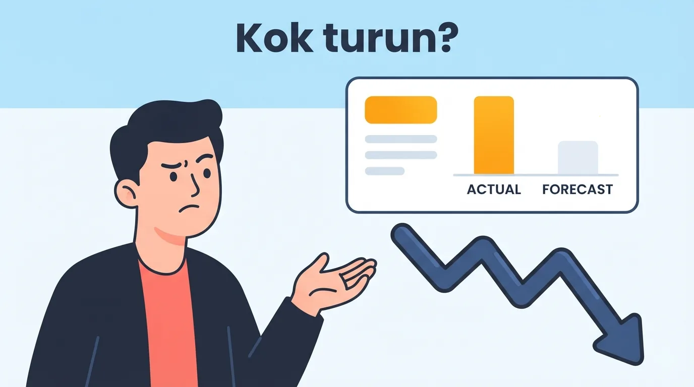 Investor bingung karena harga saham turun meskipun data terlihat lebih baik daripada perkiraan.
