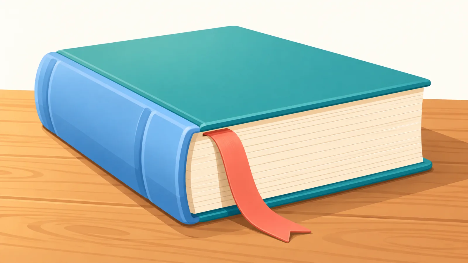 Buku antologi sampul keras yang tebal