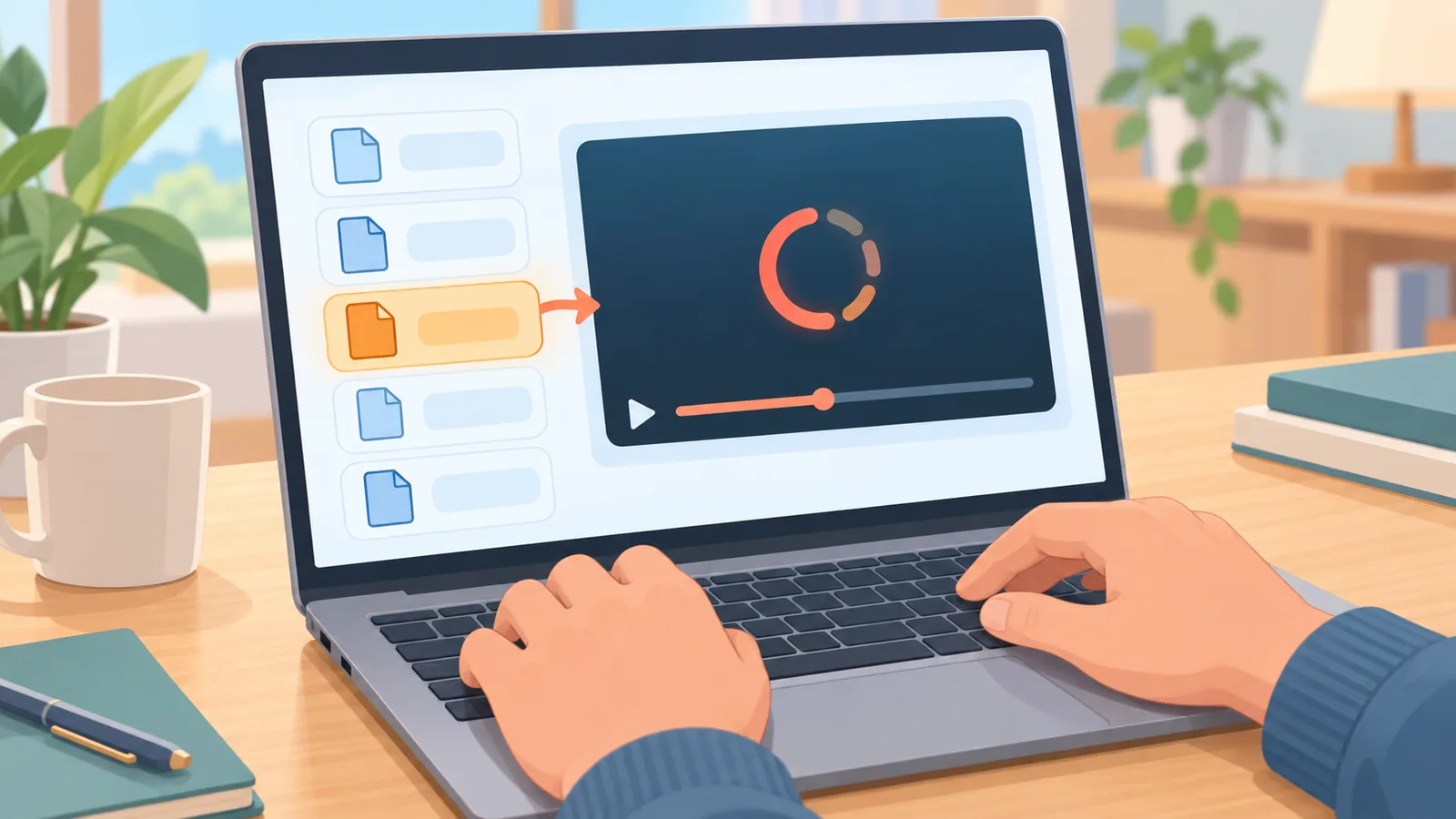 Video yang sudah terunggah tetapi belum bisa diputar di browser
