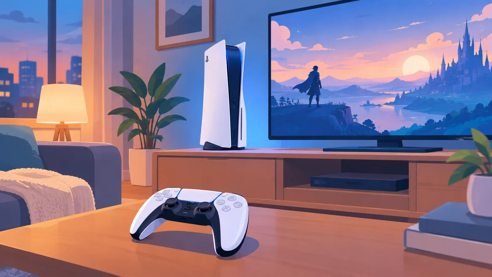 PS5 pronta per iniziare una nuova partita