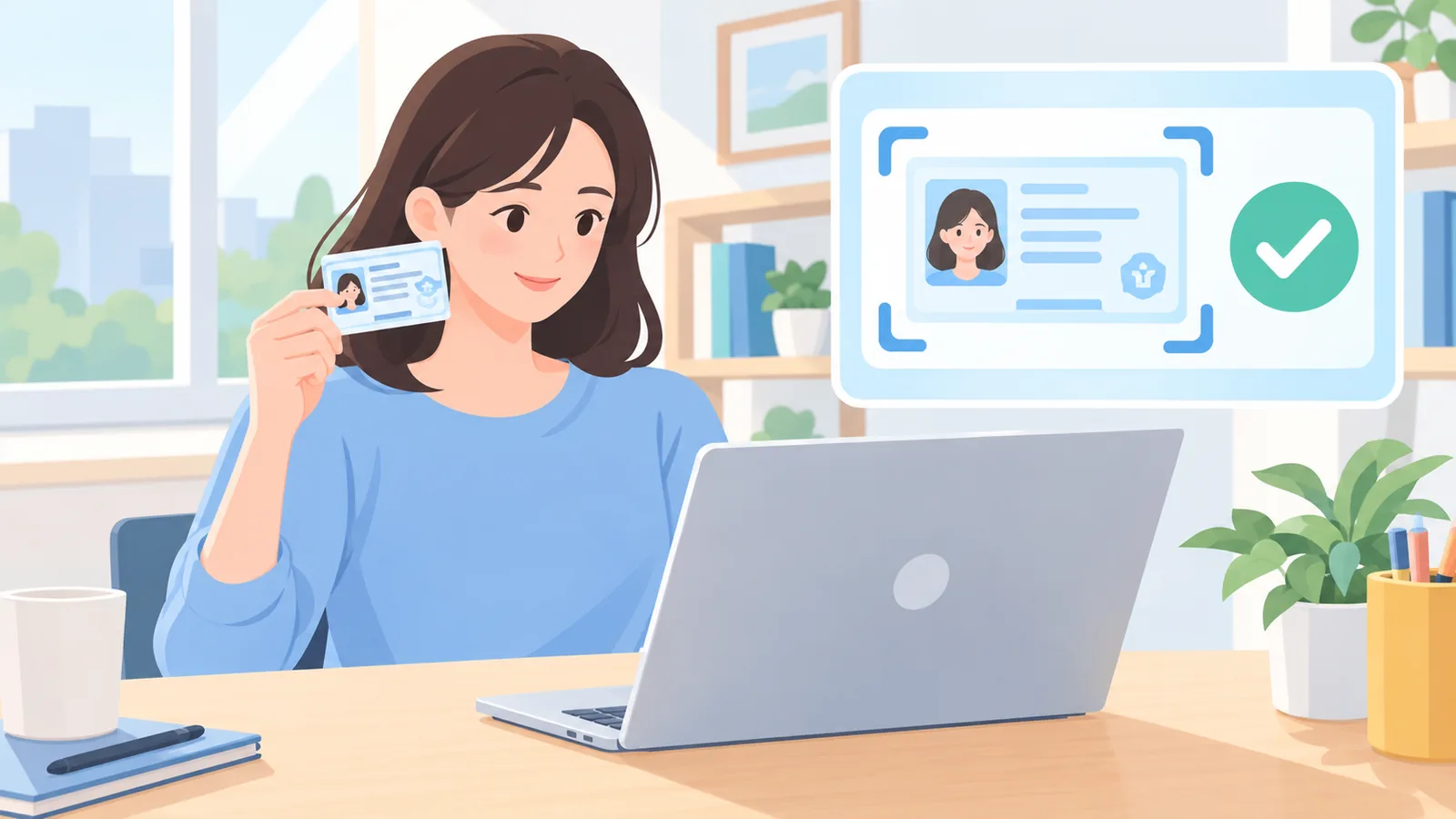 Verifica dell'identità online per aprire il conto