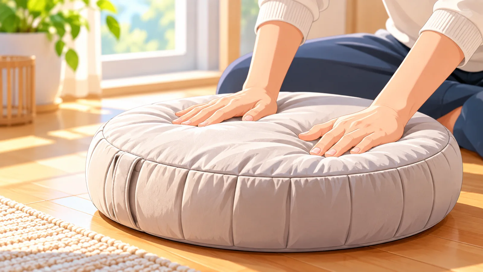 Angolo di meditazione domestico