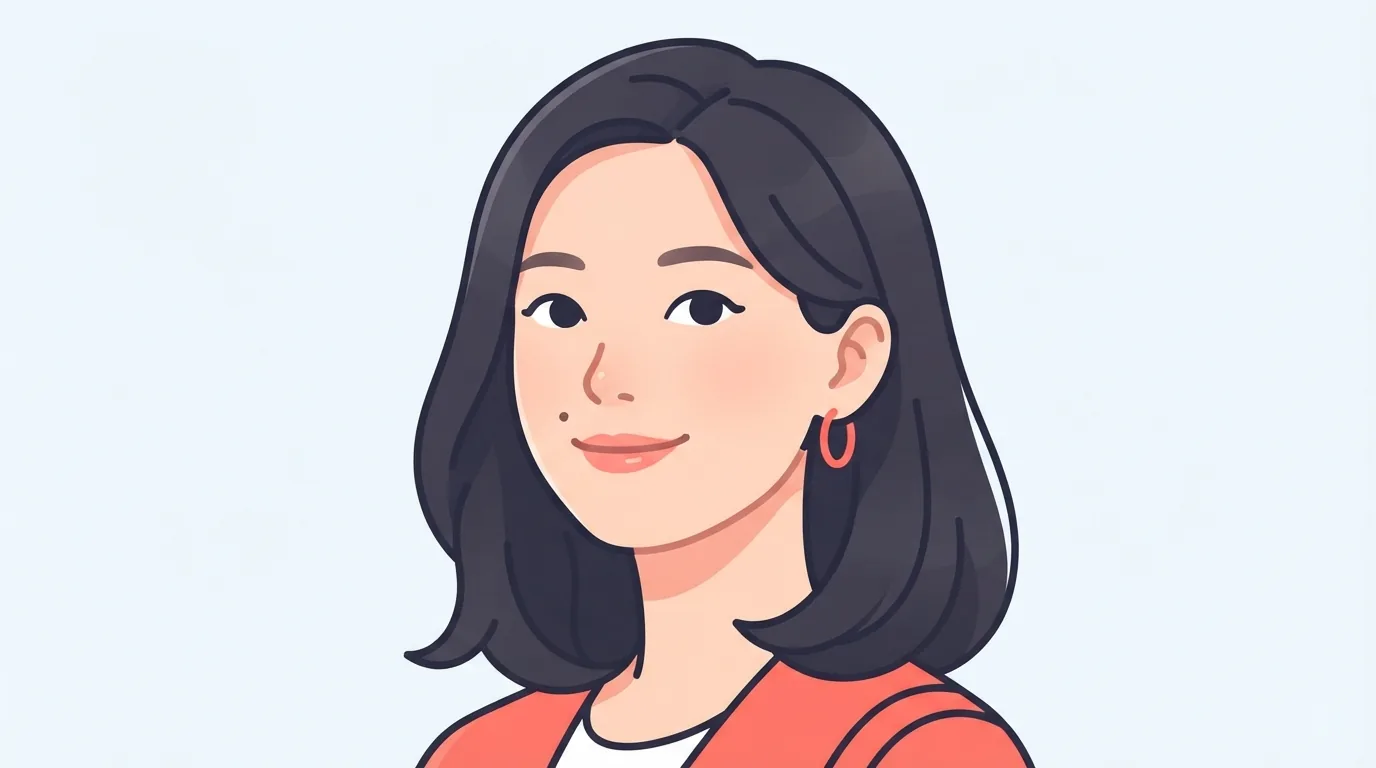 頬に小さなほくろがある女性のポートレート