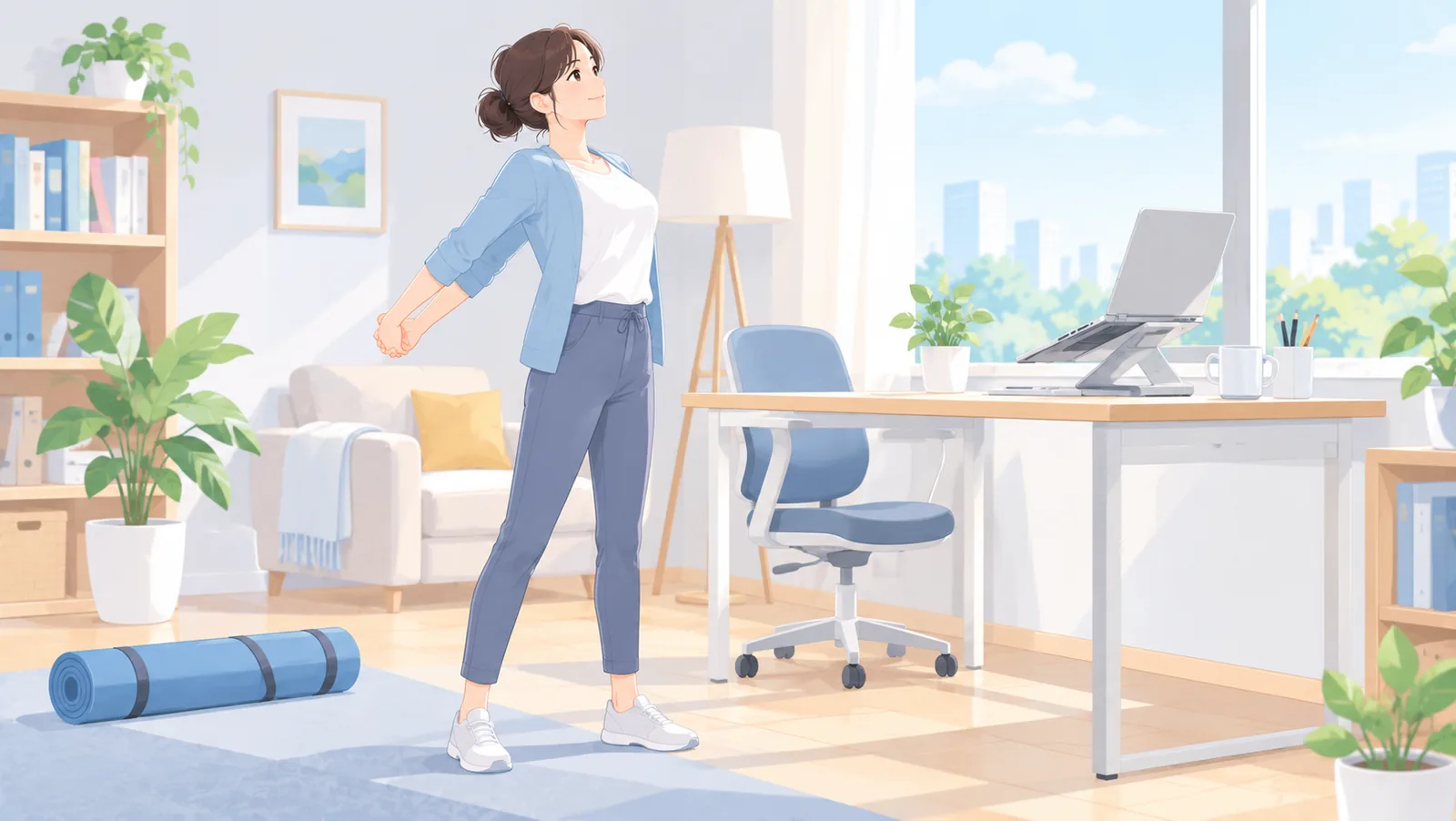医師に相談する女性