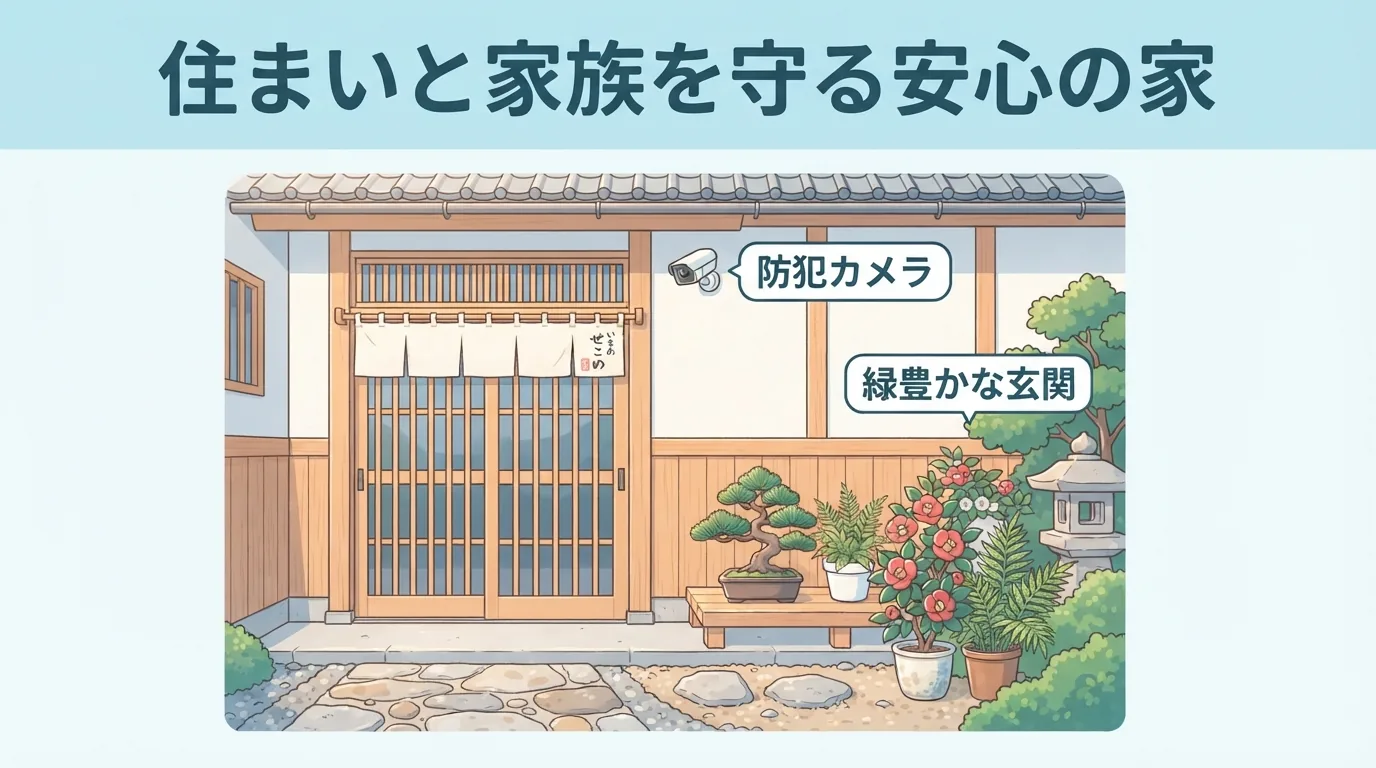 ソーラーパネル付きの屋外カメラ