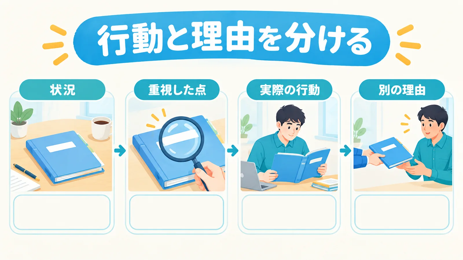 デスクで肩に手を当てて休憩する会社員