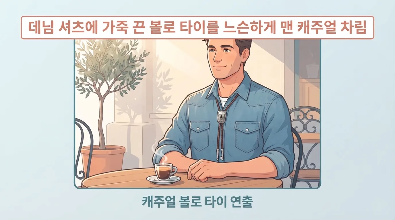 볼로 타이는 캐주얼, 정장, 결혼식에 어떻게 맞추나요?