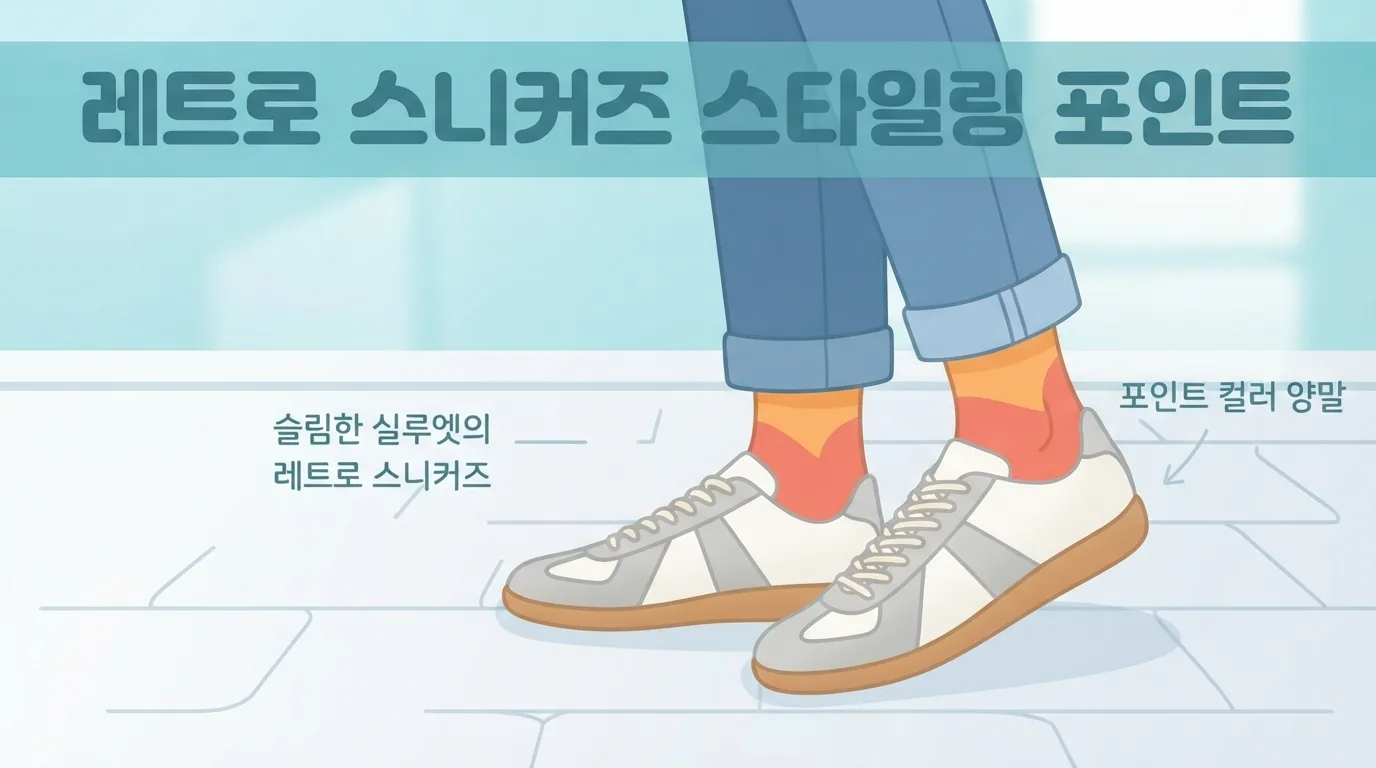 트렌디 스니커즈는 어떻게 고르면 질리지 않을까요?