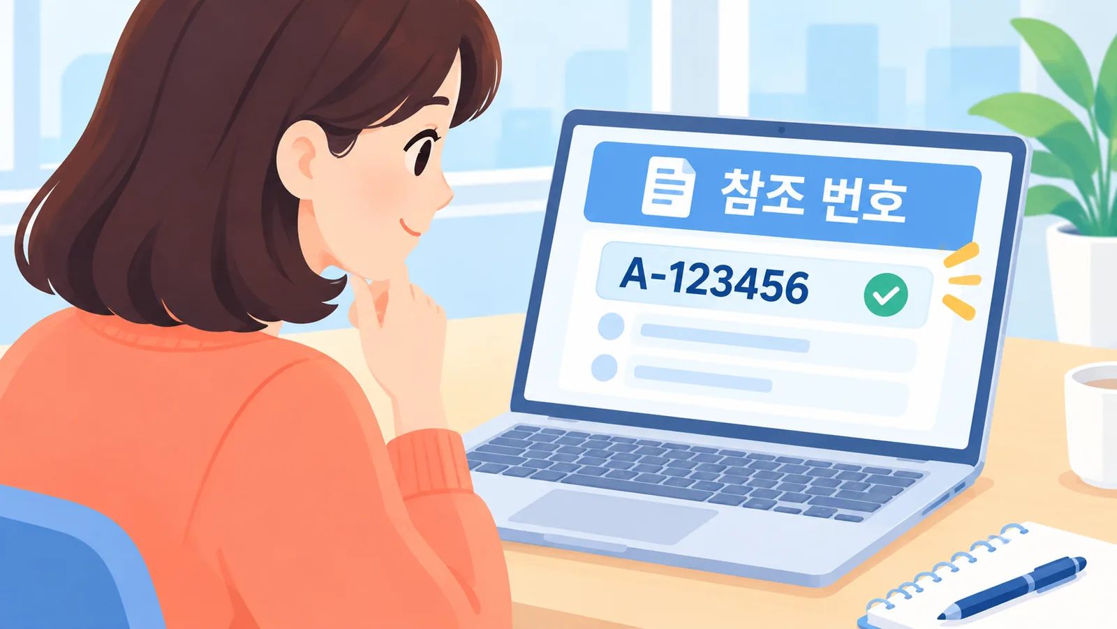제출한 뒤에는 어떻게 확인하나요?