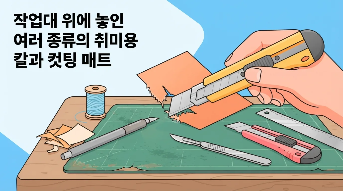 취미용 칼 추천 5가지 기준, 용도별로 쉽게 고르는 법