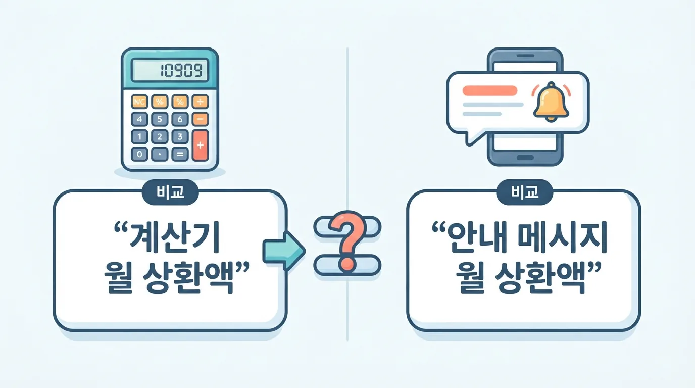 대출 금리를 비교할 때는 무엇을 확인해야 하나요?
