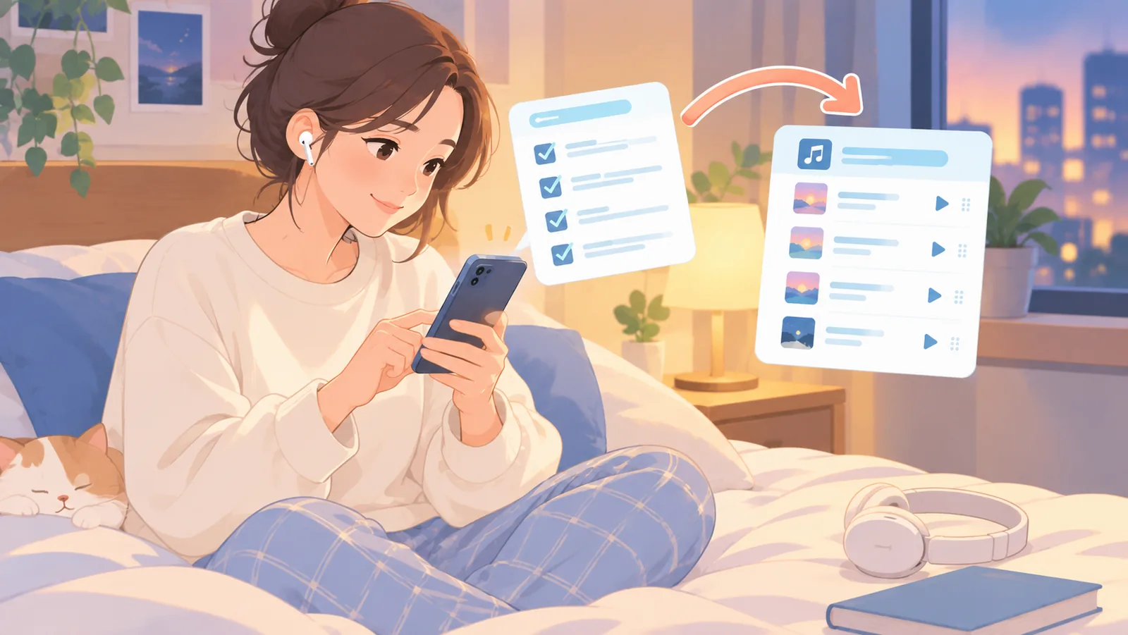 노래를 보내기 전에 무엇을 점검해야 할까