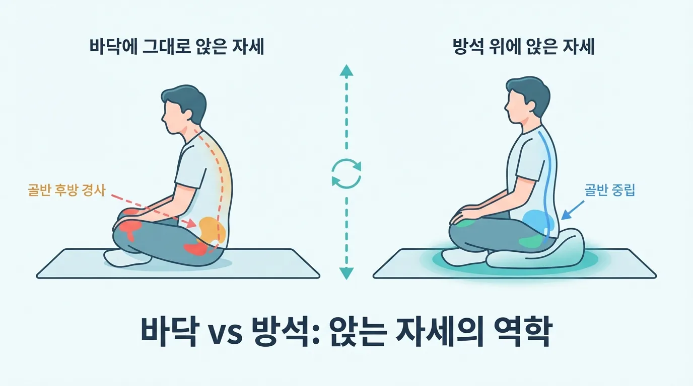 명상 방석은 꼭 필요한가요?