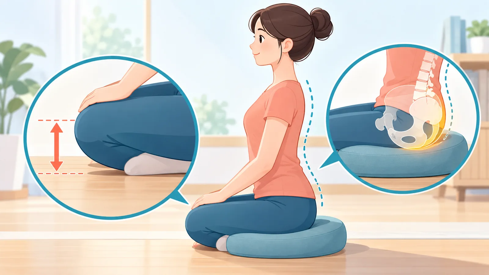 명상 방석은 무엇을 보고 골라야 하나요?