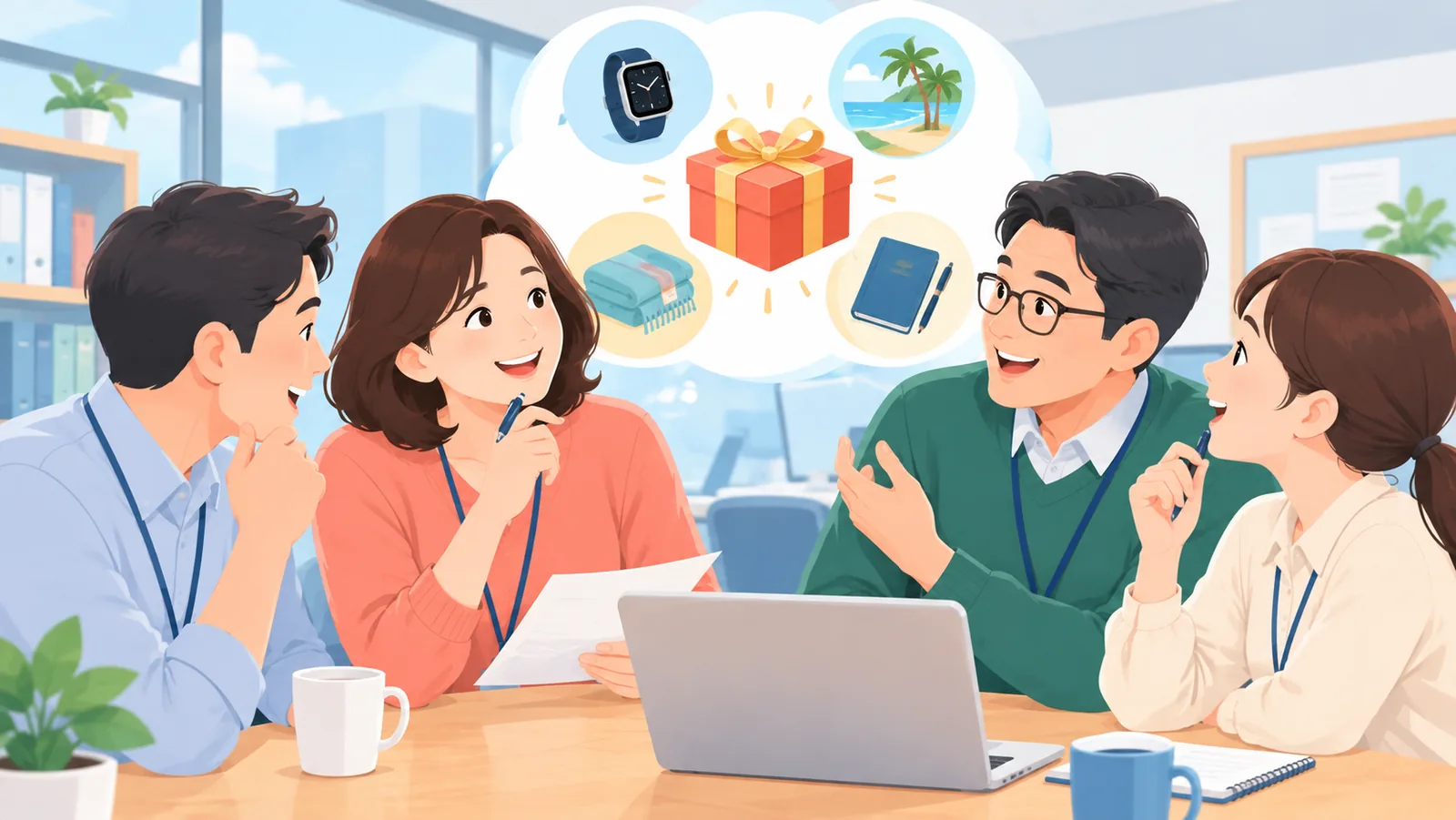 은퇴 선물 예산은 관계별로 어떻게 정하면 좋을까요?