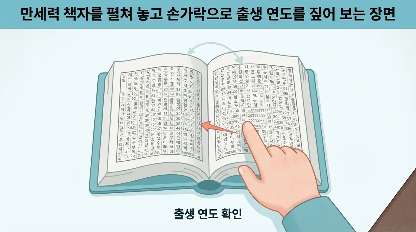 내 띠와 오행은 어떻게 확인하나요?