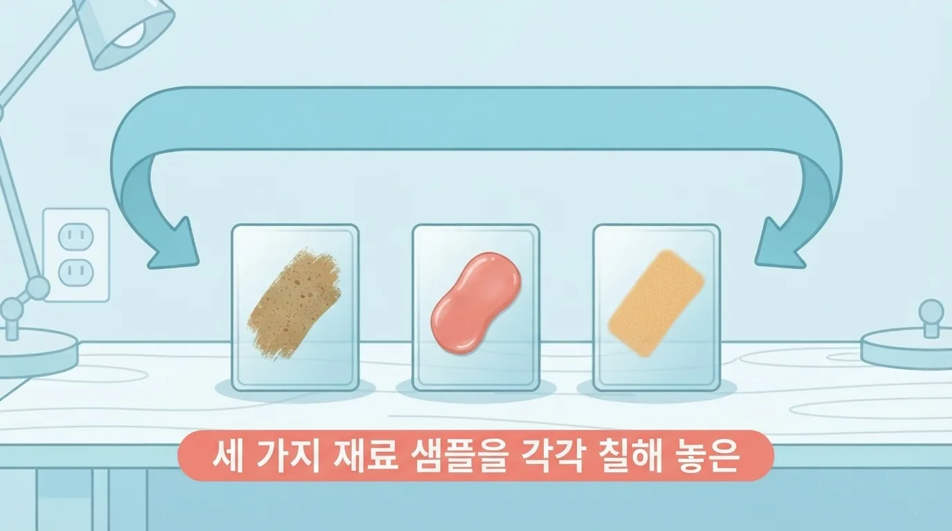 전용 스프레이, 반투명 도료, 에칭 제품 중 무엇이 맞을까요?