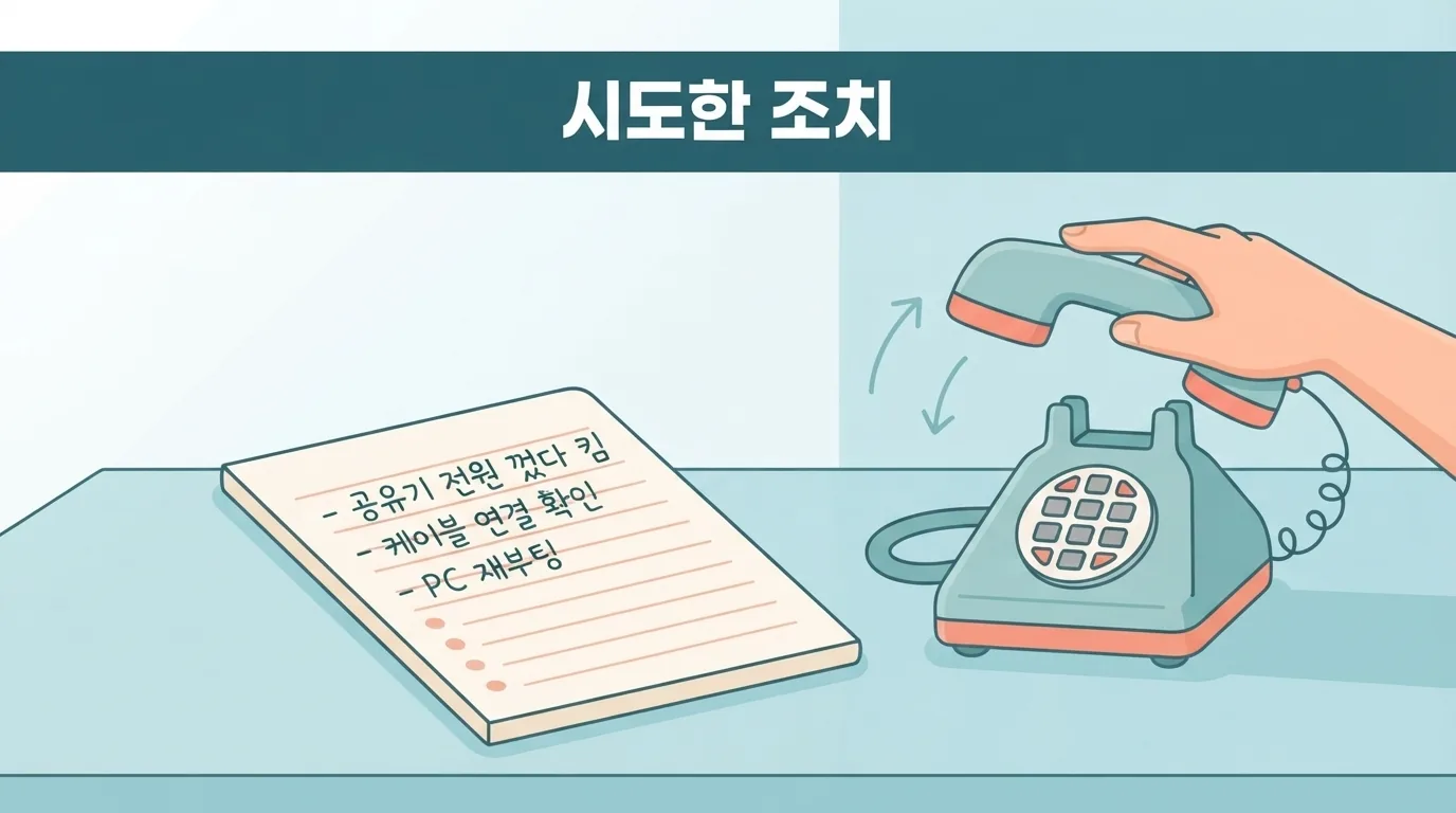 속도 측정 결과로 ISP 문제를 알 수 있나요?